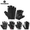 Cycling Gloves RockBros Pro Half Finger Adem MTB Mountain Bike Motorcycle Gel Pad Shockproof Bicycle Sport T221019