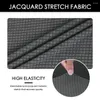 의자 덮개 Jacquard Cover Size S Short Back Club 의자 대변 반짝 같은 벨벳 2 개 세트