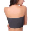 Bustiers, corsés, sujetador sin tirantes, ropa interior de mujer, Tops de tubo, Top corto Invisible, envoltura elástica, transpirable, sin espalda, de talla grande, sin costuras, Sexy