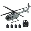 Intelligente UAV C186 24G RC Helicopter 4 eliche a 6 assi Gyroscopio elettronico per stabilizzazione Piatto di droni RC Pressione dell'aria giocattolo per altezza 221020