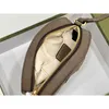 Crossbody Beige diseñador Totes correa de lona redonda bolso de hombro de lujo bolsos de moda Italia mujeres bolsos monederos Mini serie Ophidia