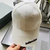 Designer baseball cap Autumn winter pure cotton casquette lovers fashion black and white embroidered letters Caps