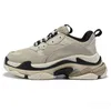 OG Neon 95S Buty Triple S Designer Mens Womens Buty swobodne luksusowa jakość Lucky Green All Black Vintage Beige Clear Triples Platforma Treakers