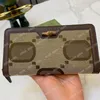 Designer Mens Wallet Jumbo G Purses Women Fashion Cardholder Luxury Walls Coin Pocket Bamboo Buckle Card Holder Small Purse279U