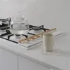 Oregelbunden klar dalbana värmeisolering bordsmatta kopp te mugg kaffe akryl aromaterapi dekorativa kuddar kök tillbehör 220627
