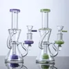 RECYCLER KLEIN GARAHAS DOUSTENHEIRO PERC PERCOLATOR LEITE VERDE ACESSÓRIOS DE FUMO PURPO DAB DAB RILIGADAS DE ÓLEO BONGS DE ÁGUA COM TACK XL2062