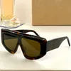 Modemarke Designer-Sonnenbrille 1016F Sonnenbrille Männer und Frauen übergroße Maskenbrille mutiges und einzigartiges Design Superqualitätsbrille 1016 mit Originalverpackung