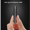 2020 caneta anti -espi￣o detector de c￢mera sem fio sinalizador scanners hole hole de ￡udio de ￡udio de ￡udio GSM GPS Dispositivo GPS Finder2493