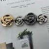 Cute Rose Diy Sewing Buttons Metal Flower Button for Shirt Sweater Coat 10/12.5/15/18/20/23/25mm
