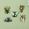 New creative insect animal alloy brooch butterfly animal scorpion clothes bag accessories badge pin