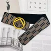 Мода Obi Belt Женщины пояс дизайнерские буквы
