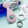 Creative Bottle Opener Cute Cartoon Kyl Magnet Sticker Kylskåp Kithen Tool Birthday Party Soda Beer Can Wine Cap Remover B1020