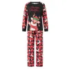 Одинаковые комплекты для всей семьи, рождественские пижамы, одежда для сна, милый праздничный наряд 2209149513291