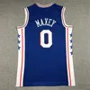 NEW College Basketball Wears James Harden Tyrese Maxey Joel Embiid Basketball Jersey 2022 Allen Iverson Julius Erving Sixer City White Editi