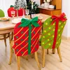 Pokrywa krzesełka Bożego Narodzenia Back Back Dining Slipcovers na domowy świąteczny wystrój imprezy