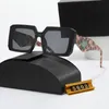 Tasarımcı Sunglass Moda Erkek Güneş Gözlüğü Popüler Kadın UV Koruma Cam Gözlük Sürüş Için Sıska Güneş Gözlüğü P Sunglass D22102004JX