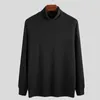 Men's Sweaters Gothic Modis Men Turtleneck Pullover Sweater Winter Warm Male Cotton Clothes Stretch Knitted Slim Fitness Jumper