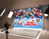 Party Decoration Milsleep Background Merry Chirstmas Snowman Christmas Deer Santa Claus Moon Backdrop Po Decorations Festival Backdrops