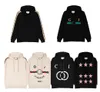 Moletons masculinos Sweatshirts Designer 2022 Designer Luxo Use Autumn e Inverno Novo estilo GOTE G DUPLO RING CAPOLE DE IMPRIMENTO DE LETRA