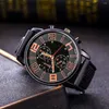 Нарученные часы Top Brand Men's Watches Силиконовый ремешок большой номер Quartz Wath