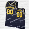 Maglie da basket Michigan Wolverines 2021 Maglia da basket NCAA Hunter Dickinson Mike Smith Franz Wagner ISAIAH LIVERS Eli Brooks Chaundee Brown Austin