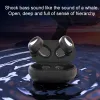 Wodoodporne słuchawki douszne słuchawki TWS Bluetooth 5.0 Słuchawki bezprzewodowe słuchawki stereo Sport z typem-C TW15 przedmiot wuszny