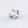 Classique Amour Tournevis Veggie Hoop Boucles D'oreilles Boucles D'oreilles 18K Filles Mariage Fête Des Mères Bijoux Femmes Cadeaux