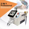 Machine d'épilation au laser à diode indolore 808nm portable 2 en 1 laser Pico élimination professionnelle des pigments ND Yag détatouage au laser blanchiment de la peau au carbone