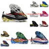 Heren voetbalschoenen FG Cleats voetbalschoenen outdoorschoenen scarpe da calcio Ademende sneakers wit