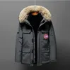 canada Piumino da uomo Parka Cappotto da donna di alta qualità Designer 22fw Moda Inverno Giacca da donna da uomo Lettera di lusso Scozzese Classico Top caldo Due 4 4RD5 oca