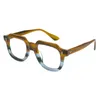 Hommes lunettes optiques cadre marque épais lunettes cadres Vintage mode grand cadre lunettes pour femmes à la main myopie lunettes avec étui