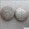 Autres fournitures de fête festives Palestine Decorate Miles 19271942 Fabrication artisanale Sier Dies Copie 100 Coin Plated Metal Date Selec Dhkxl