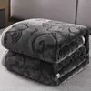 s Solid Soft Velvet Autumn Winter Warm Couch Bed Throw Home Decor Flower Bedding Bedspread Blanket W0408