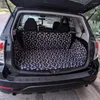 Dog Car Seat Covers Pet Oxford SUV Cover Trunk Cargo Liner Printing Waterproof Floor Mat For Dogs Cats Washable Accessories