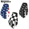 Rowerowe rękawiczki Guantes Moto Modne Rowery Rowery BMX Dirt Rower Motorcycle Races Rękawice Motocross Motorbike Riding Cycling Outdoor Sport L221020