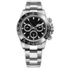 5a AAA -kwaliteit Silver Watch Automatische horloges Mechanische ontwerper Montre de Luxe 41 mm vouwbespreking goud hardlex waterdichte stopwatch polshorloge ew fabriek horloge