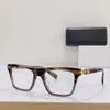 nowy luksusowy projektant modne okulary przeciwsłoneczne ramki męskie męskie projektowe szkło dla kobiet przezroczysta soczewka przezroczysta rama ochronna modne fajne okulary