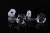 Hookahs 4mm thick quartz banger wholesale domeless nail for glass bong adapter 10mm 14mm 18mm male female 100% real