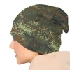 Boinas Moda de inverno Homens quente Mulheres de tricotes Hat Unisex Adult Flecktarn Camar Skullies Beanies Caps Exército Militar Camuflagem Bonnet7321221