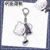 Keychains Cute Fashion Jujutsu Kaisen Keychain Yuji Itadori Fushiguro Megumi Anime Figures Acrylic Key Chain School Bag Pendant Decoration