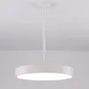 Lampada a ciondolo a pipa a LED Minimalist Round Dining Room Study Room Apped Cucil Light Office Chandelier