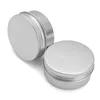 Storage Bottles 5/50Pcs Round Aluminum Box Tin 5ml 10ml 15ml 30ml 50ml 80ml 100ml Screw Top Lid Beard Lip Oil Craem Empty Can