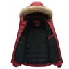 Herren-Daunenparkas 2022 Hot Fashion Long Down Herren-Wintermantel mit Kapuze Herren Dicke warme Herren-Winterjacke Winddichter Wollfutter-Parka T221006