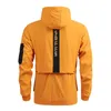 Herenjassen Lichtgewicht waterdichte regenjas met capuchon Outdoor regenjas Shell-jas Casual sportjas Winter nieuwe kleding T221017