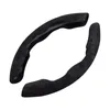 Steering Wheel Covers 2pcs Fashion Universal Men Women Car Accessory Wear Resistant Solid Suede Non Slip Cover Interior Decoration