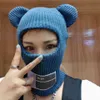 Beanie/Skull Caps Full Face Cover Ski Mask Hat With Mouse Ear Balaclava Sticked Hats Windsectois