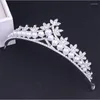 Kopfbedeckungen Kmvexo Barock Kristallwassertropfen Brautschmuck Sets Strass Tiaras Kronen Halskette Ohrringe Braut Hochzeit Dubai Set Set