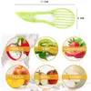 clephan 3 in 1 affettatrice per avocado multifunzione taglierina per frutta coltello in plastica pelapatate separatore burro di karitè gadget cucina strumento per verdure FY5634 T1020