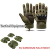 Guanti da ciclismo 1Pair Tactical Full Finger Touch Screen Moto Sci Outdoor Airsoft Arrampicata Equitazione Army Combat T221019