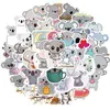 50Pcs Cute Koala Animal Stickers for Kids Teens Vinyl Waterproof Sticker for Laptop Bumper Skateboard Water Bottles Computer Phone CNY074